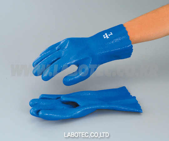 AS ONE Oil-Resistant Nitrile Rubber Glove, 니트릴고무 내유장갑