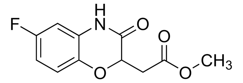 Merck Methyl 2-(6-fluoro-3,4-dihydro-3-oxo-2H-benzo[b][1,4]oxazin-2-yl)acetate