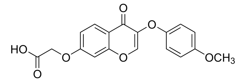 Merck {[3-(4-Methoxyphenoxy)-4-oxo-4H-chromen-7-yl]oxy}acetic acid
