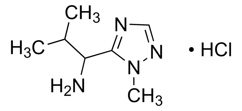 Merck 2-Methyl-1-(1-methyl-1H-1,2,4-triazol-5-yl)-1-propanamine hydrochloride