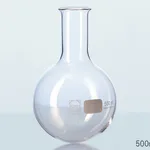 AS ONE Flask Glass Round Bottom, 둥근 플라스크(환저)