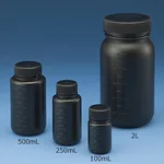 AS ONE J Bottle Round Type Wide-Mouth(Shading, Sterile), J 원형 광구병(차광, 멸균처리)