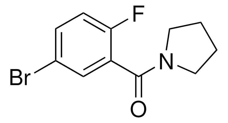 Merck 1-(5-BROMO-2-FLUOROBENZOYL)PYRR-
