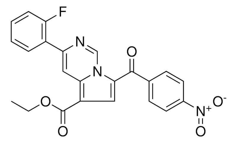Merck ET 3-(2-FLUOROPHENYL)-7-(4-NITR-