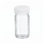 Thermo Fisher Scientific Wheaton AC Medium Rounds: With White PP Cap with PTFE-Faced, Foamed Polyethylene Liner