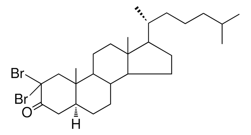 Merck 2,2-DIBROMO-5-ALPHA-CHOLESTAN- - 1 MG&