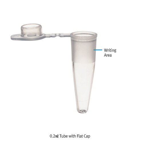 Daihan Science Simport AmplitubeTM 0.2㎖ PCR Reaction Tubes, PP, with Centrifugation Cap or Wit