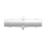 Straight Through Tube Fitting with 500 Series Barbs, 1/2` (12.7 mm) ID Tubing