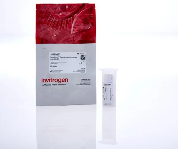 Thermo Fisher Scientific FocalCheck Fluorescence Microscope Test Slide #1, for alignment, intensity, & calibration