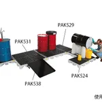 AS ONE Pig® Polymodular Spill Deck, 피그® 폴리모듈러 스필 데크