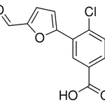 Merck 4-chloro-3-(5-formyl-furan-2-yl)-benzoic acid