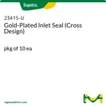 Merck PK10 GOLD PLATED INLET SEAL CROSS DESIGN