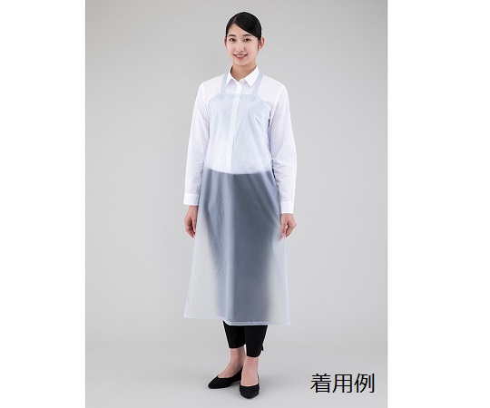 AS ONE Vinyl Apron (with Chest), 비닐 앞치마 (목걸이형 타입)