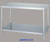 AS ONE Stainless Steel Work Bench (Plain Board Type), 스테인리스 작업대(평선반)
