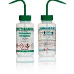 Merck Azlon Multi-Lingual Safety Wash Bottles With Driplok Vapor Venting