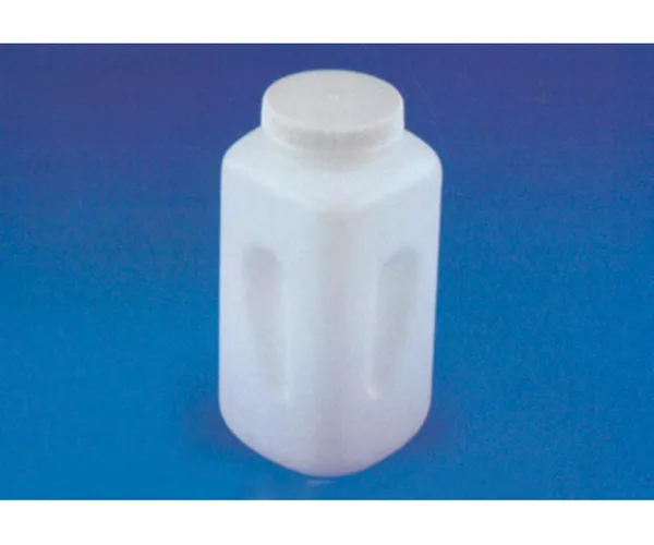Supertek Bottle, Square, Heavy Duty, Wide Mouth