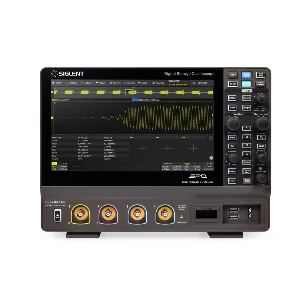 SIGLENT 시글런트 오실로스코프 SDS2204X HD