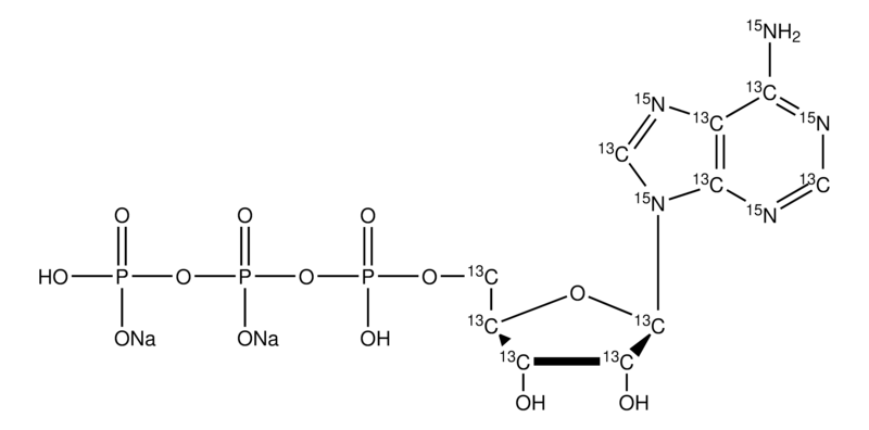 Merck Adenosine-13C10,15N5 5'-triphosphate disodium salt solution