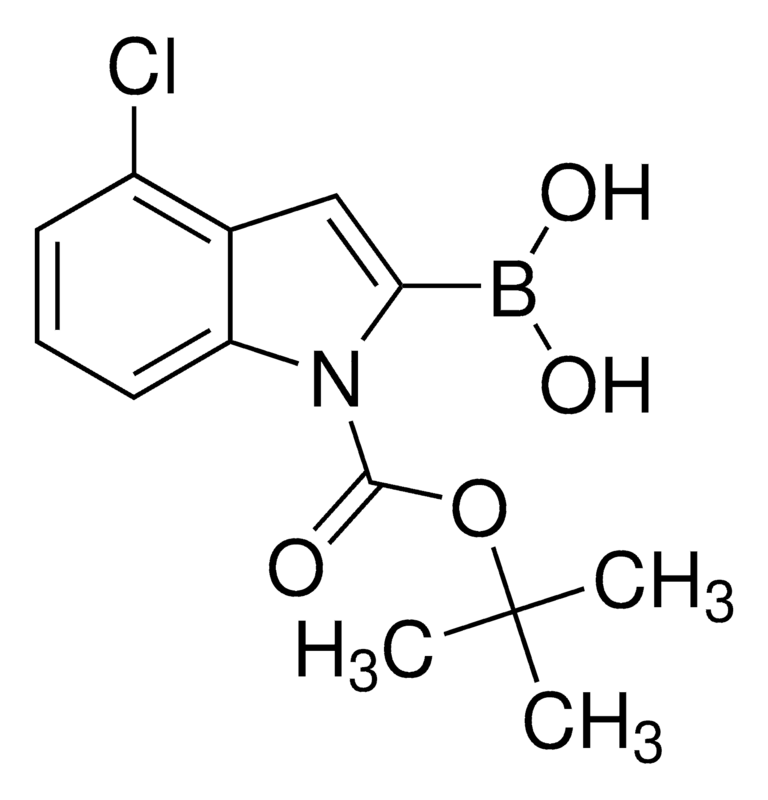 Merck 4-Chloro-N-(BOC)-indole-2-boronic acid