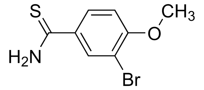 Merck 3-Bromo-4-methoxybenzenecarbothioamide