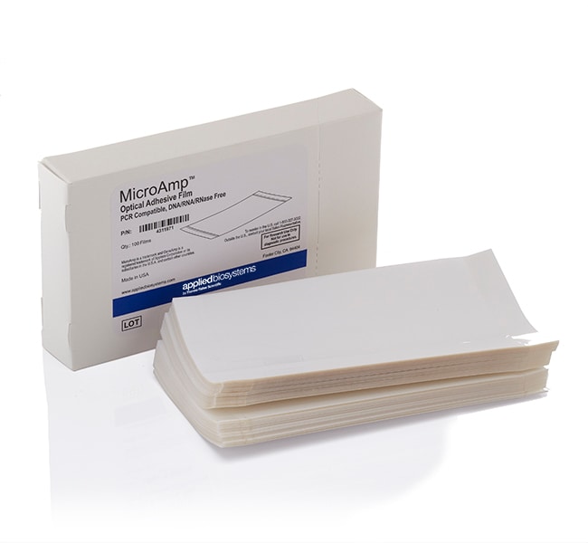 Thermo Fisher Scientific MicroAmp Optical Adhesive Film, 100 covers