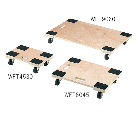 AS ONE Wooden Flat Cart, 목제 평대차