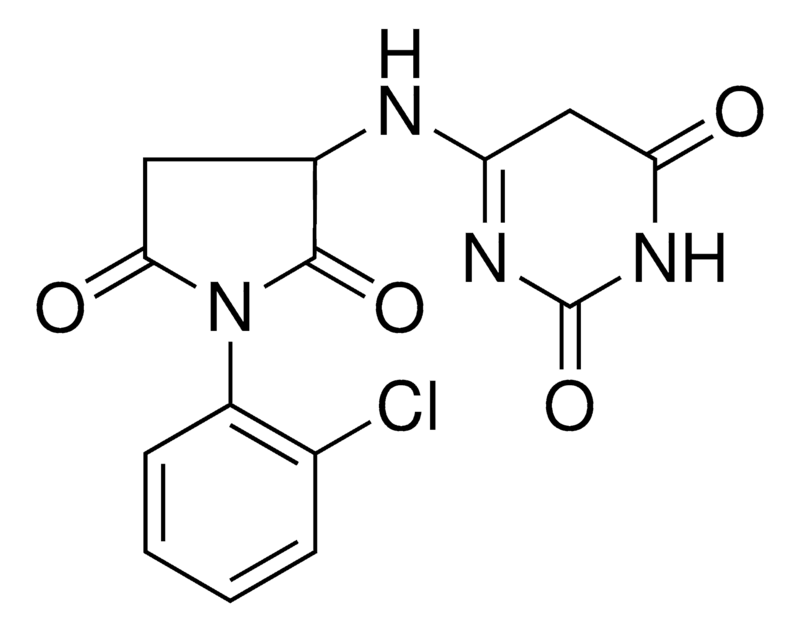 Merck 6-((1-(2-CL-PHENYL)-2,5-DIOXO-3--