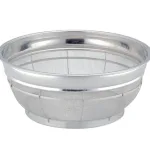 AS ONE Stainless Circular Universal Mesh Basket, F-Type, 스테인리스 원형 망바구니 (F 타입)