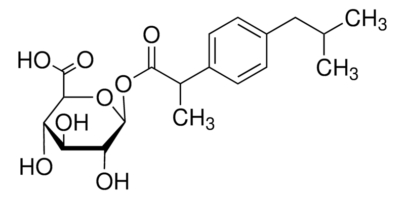 Merck Ibuprofen acyl-beta-D-glucuronide