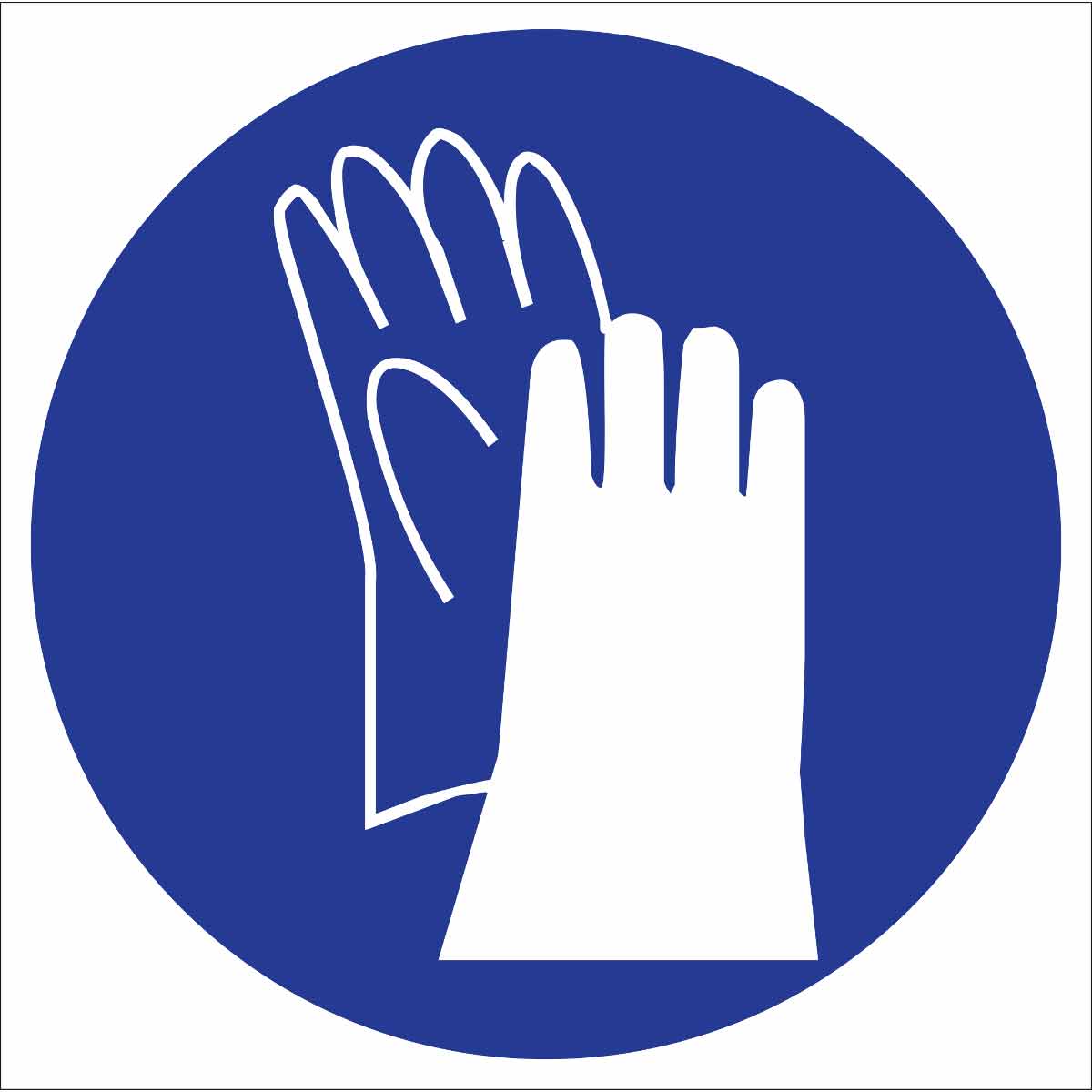 Brady Gloves Symbol Labels