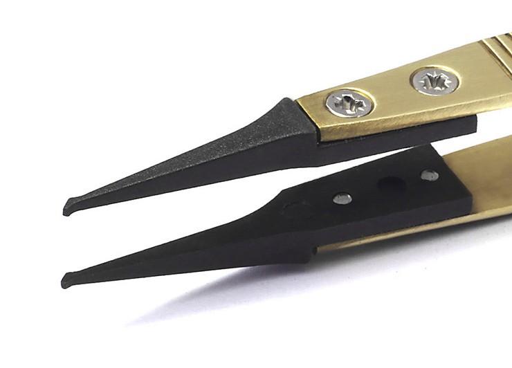 SIPEL SMD 퀵 체인지 핀셋 1610A/1710A-BR Tweezer