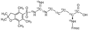 Merck FMOC-ARG(PBF)-OH-13C6,15N4, 98 ATOM% 13&