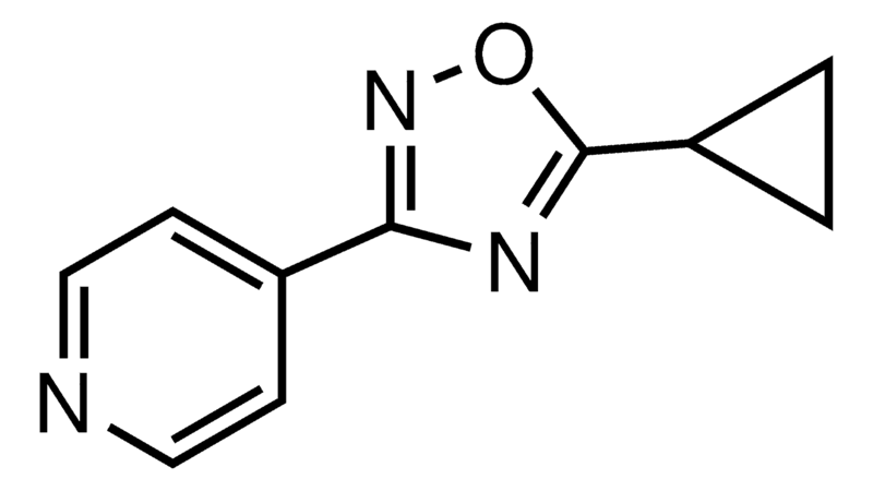 Merck 4-(5-Cyclopropyl-1,2,4-oxadiazol-3-yl)pyridine