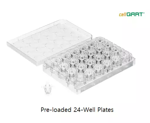 Sterlitech cellQART® Cell Culture Inserts and Pre-loaded Well Plates