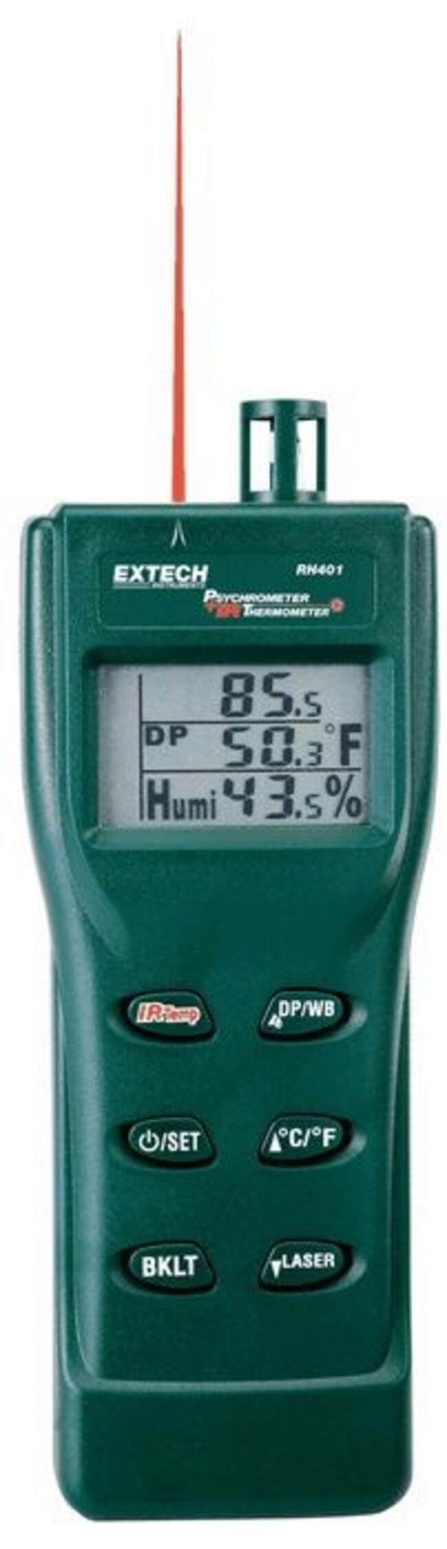 Thermo Fisher Scientific Extech Digital psychrometer with IR thermometer