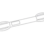 Waters Nova-Pak C18 Cartridge, 60Å, 6 µm, 2.1 mm X 10 mm, 1/pk