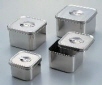 AS ONE Stainless Square Pot, 스테인리스 각형포트