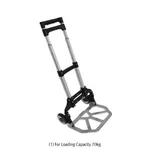 Daihan Science Aluminum Alloy Folding Hand Cart, Personal-type, Portable, Loading Capacity 70~9