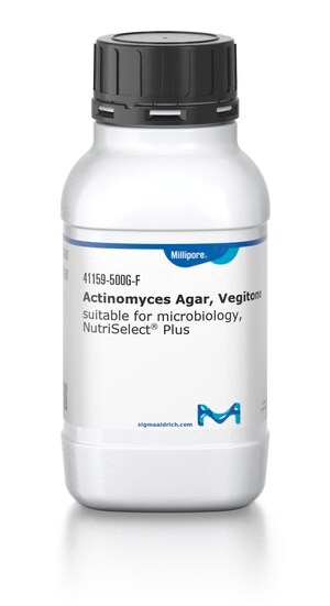 Merck Actinomyces Agar, VegitoneNutriSelect P&