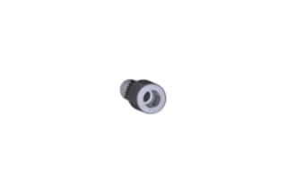 Waters Nut, Flangeless, 1/16 in x 1/4-28