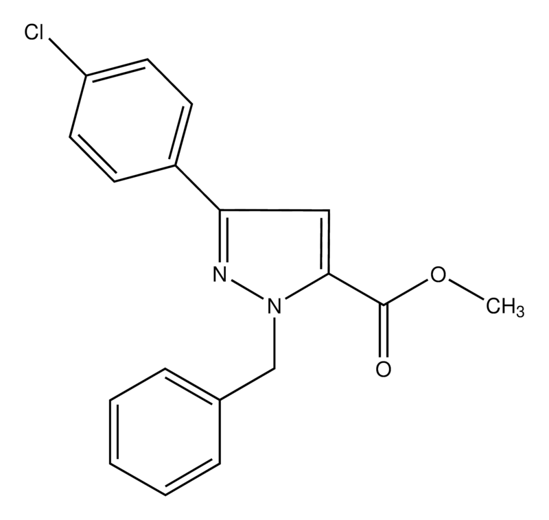 Merck Methyl 1-benzyl-3-(4-chlorophenyl)-1H-pyrazole-5-carboxylate