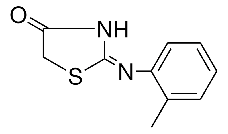Merck 2-O-TOLYLIMINO-THIAZOLIDIN-4-O - 1 mg