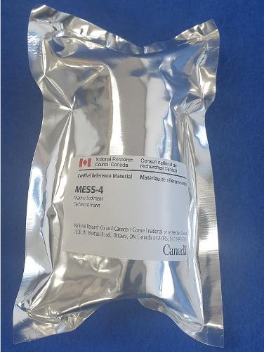 National Research Council Canada MESS-4:Marine Sediment Certified Reference Material for total and extractable metal content