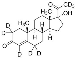 Merck 17ALPHA-HYDROXYPROGESTERONE-D8 (2,2,4,6,
