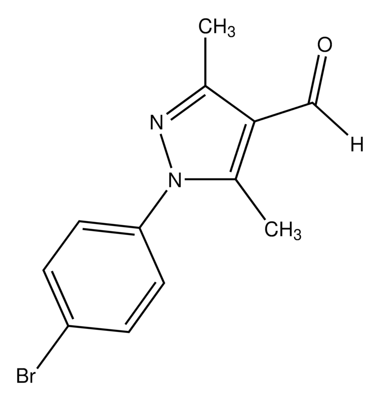 Merck 1-(4-Bromophenyl)-3,5-dimethyl-1h-pyrazole-4-carbaldehyde