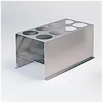 Thermo Fisher Scientific Stainless-Steel Racks for RapidVap Vacuum and N2 Evaporation Systems, Holds 600mL glass tubes