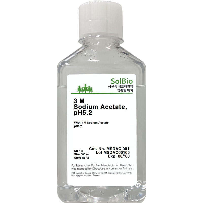 솔바이오팜 3M Sodium Acetate