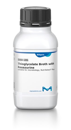 Merck Thioglycollate Broth with ResazurineNut&