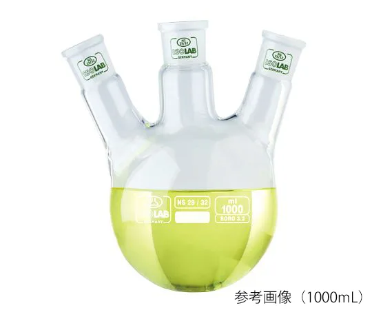 AS ONE Common Ground Joint 3-Angle Neck Flask, 공통 그라운드 조인트 3구 플라스크