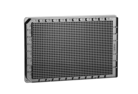 Greiner Bio One MICROPLATE, 1536 WELL, PS, F-BOTTOM, BLACK,HI-BASE, NON-BINDING, 15 PCS./BAG